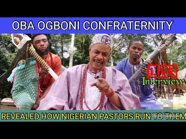 Meet Ogboni in Nigeria (Ero Town, Ondo State), King Adebanji Ogundeire Ejiogbe.