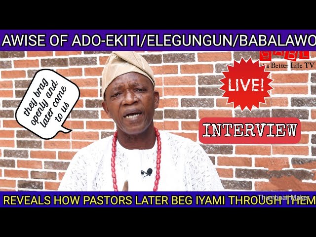 Meet Babalawo in Nigeria (Ado-Ekiti, Ekiti State), Chief Dauda Lawal Arowa.